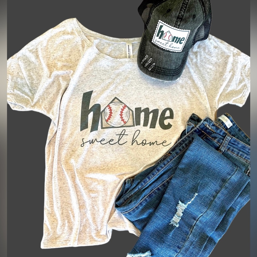 NEW! Home Sweet Home Slouchy Top